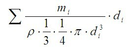 顆粒學基礎(chǔ)知識-公式